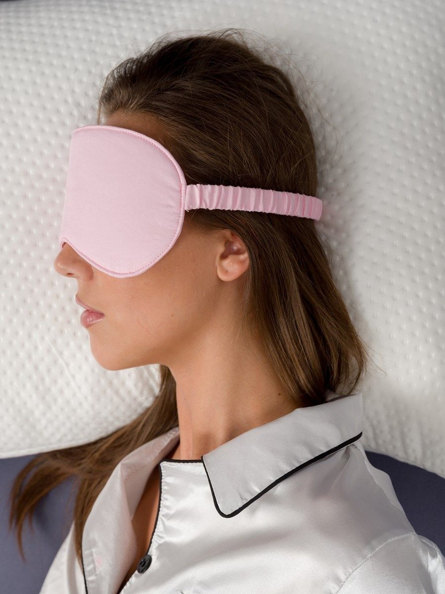 снимок Маска для лица PandaHug Blackout розовая от магазина BIO-TEXTILES ОПТ