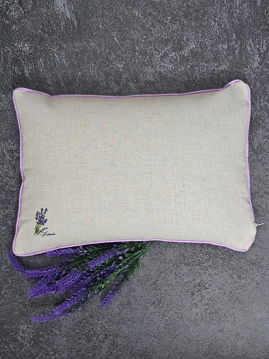 снимок Подушка "Сила природы" с лузгой гречихи, лен + с запахом лаванды от магазина BIO-TEXTILES ОПТ