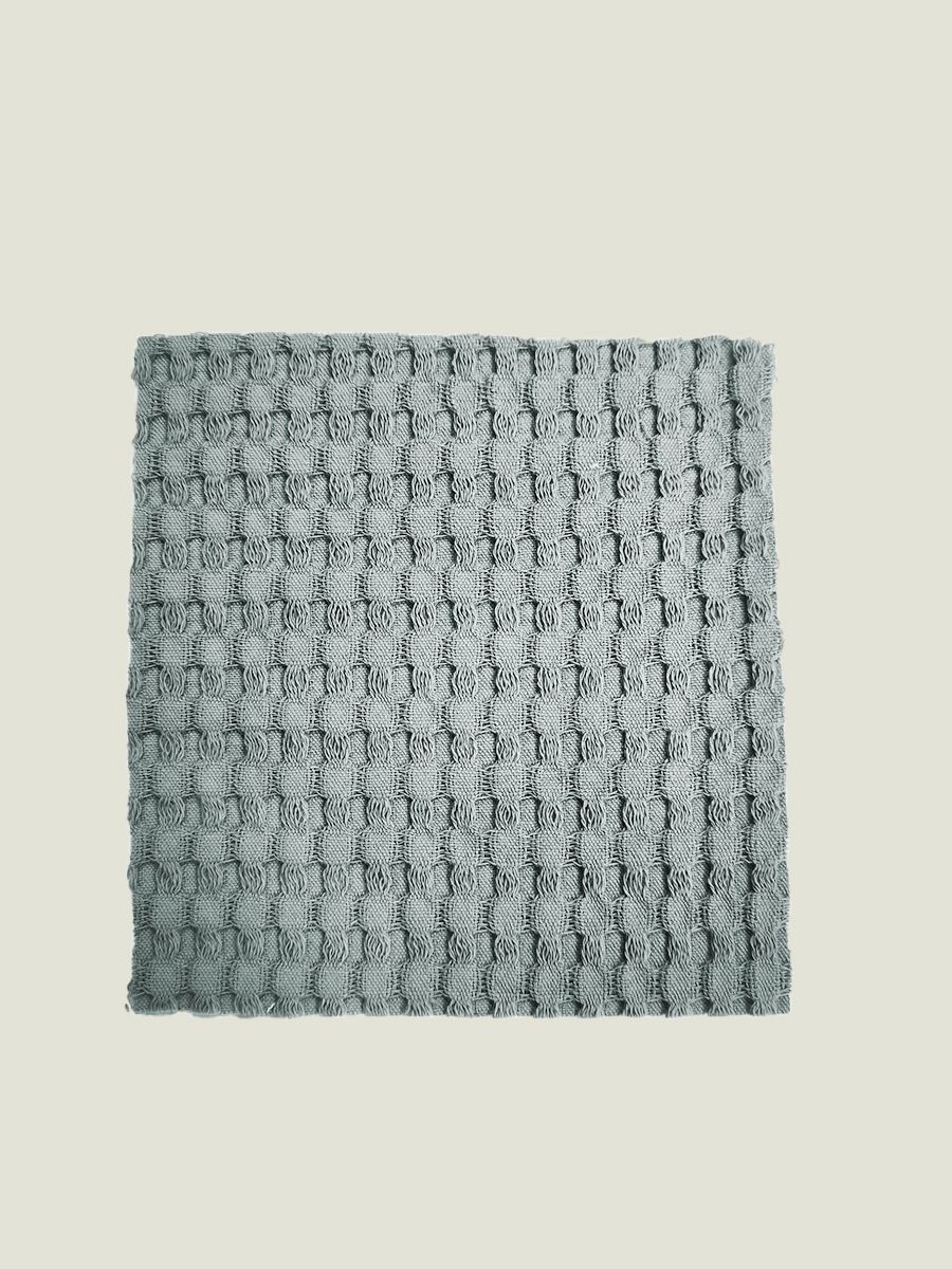 снимок Вафельное полотно серое, ширина 1,5 м от магазина BIO-TEXTILES ОПТ