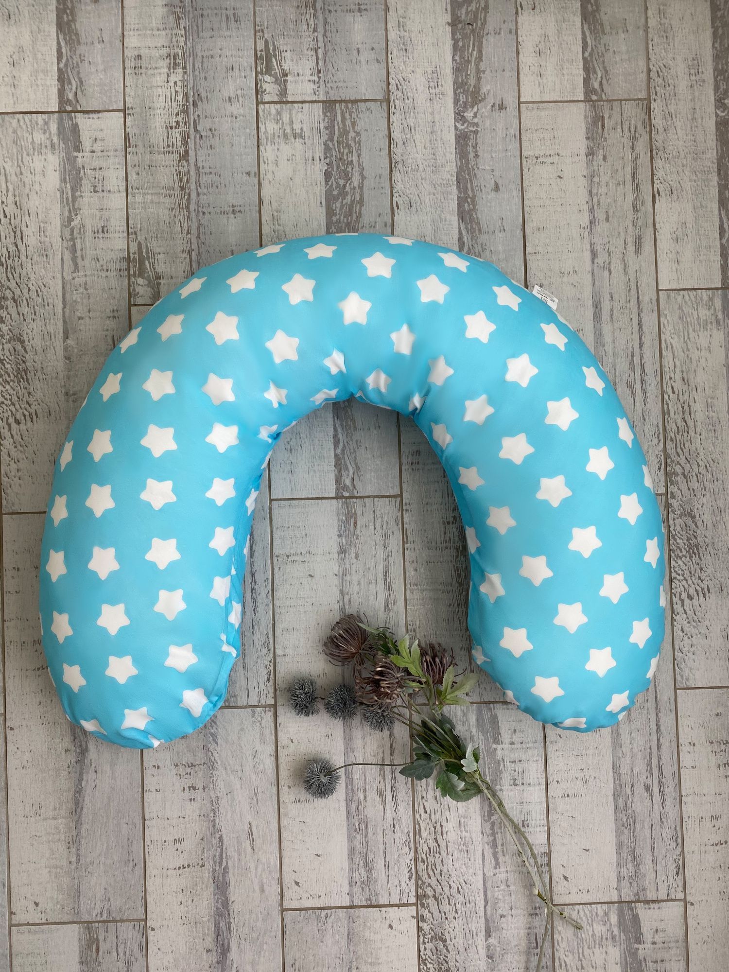 снимок Подушка для беременных "Бумеранг" от магазина BIO-TEXTILES ОПТ