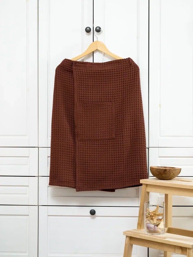 снимок Килт вафельный PandaHug Orlando шоколадный от магазина BIO-TEXTILES ОПТ