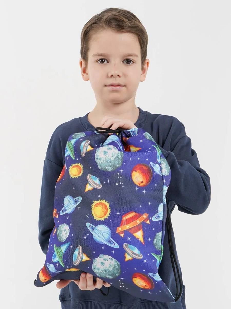 снимок Мешок для обуви "Космос" от магазина BIO-TEXTILES ОПТ