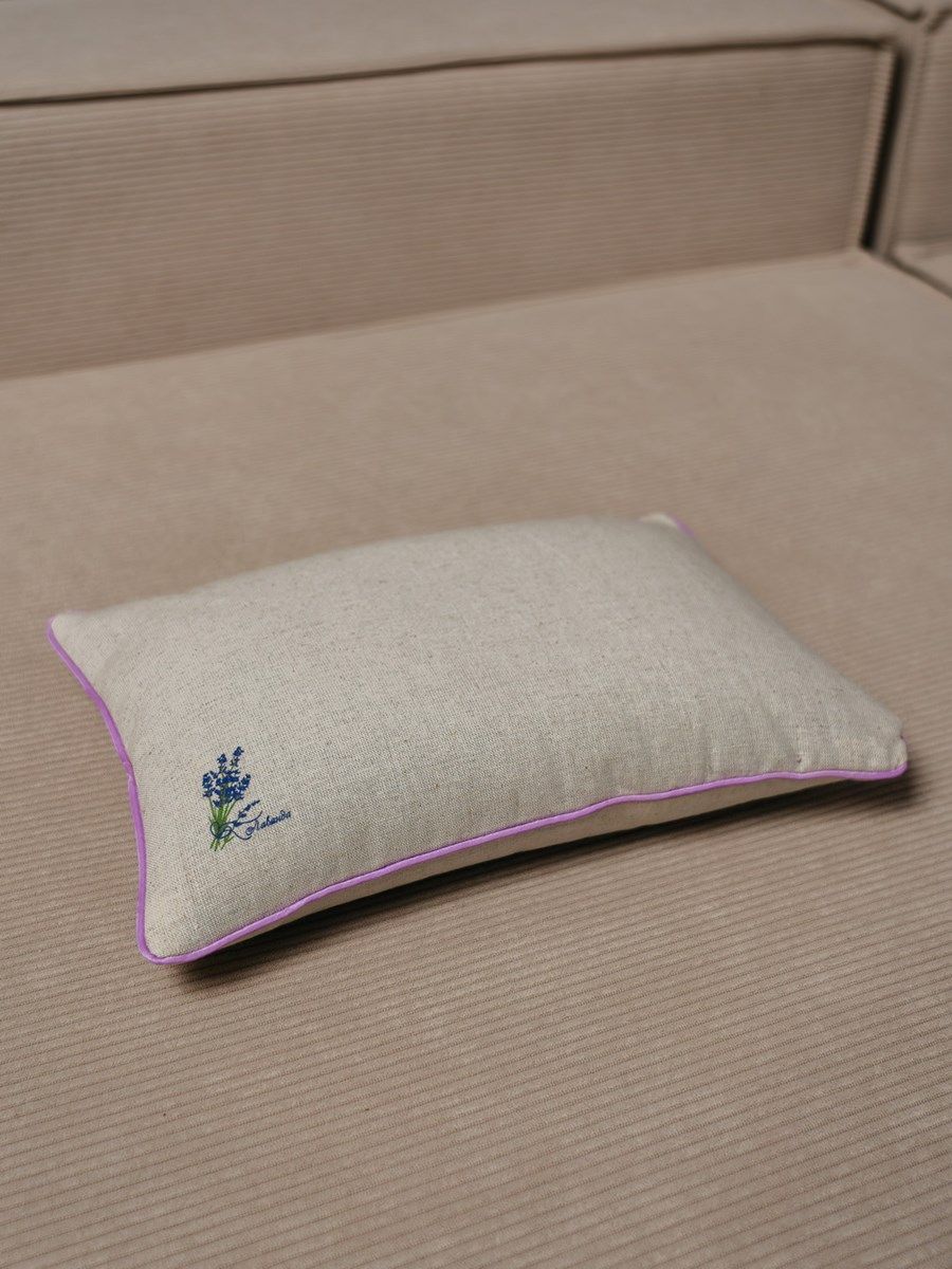 снимок Подушка "Сила природы" с лузгой гречихи, лен + с запахом лаванды от магазина BIO-TEXTILES ОПТ